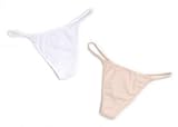 Outlooks Intimates 2-pk. Solid Thongs