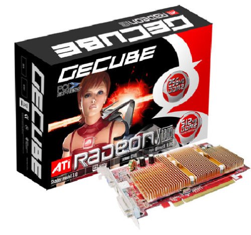 Handys ohne Vertrag: GeCube Radeon X1300 256MB DDR2 64Bit HS PCI-Express Grafikkarte VGA DVI HDTV-Out RETAIL