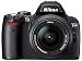 Vente de Livres.com : Nikon D40 - Kit appareil photo reflex numérique 6,1 MP avec objectif AF-S DX 18-55 II - noir
