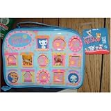 LITTLEST PET SHOP CARRY CASE WITH EXCLUSIVE TABBY KITTEN AND CHIHUAHUA