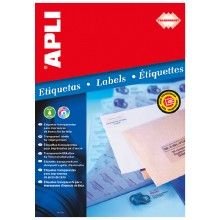 Elektronik und Foto: APLI� Polyester-Etiketten, transparent, für Inkjet