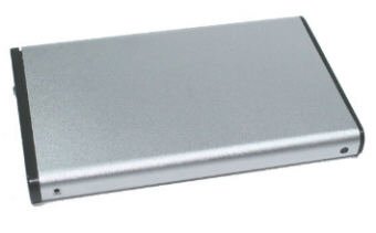 Zubehoer: 2.5 Zoll USB2.0 ALU Geh�use Festplatten USB 2.0 silber