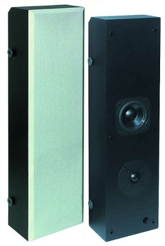 Digitalkameras: DK-Digital PSP-100 2-Wege Lautsprecher Set 40Watt - Silber / Schwarz