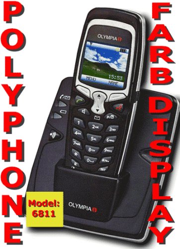 DVD Player: Olympia 6811 Digitales schnurloses Telefon