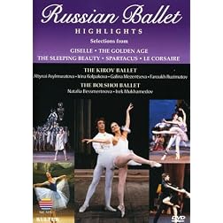 Russian Ballet Highlights / Bolshoi, Kirov, Mukhamedov, Besmertnova, Mezentseva
