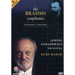 The Brahms Symphonies / Leipzig Gewandhaus Orchestra, Kurt Masur