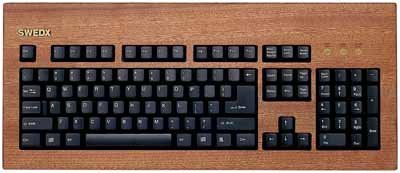 Computerzubeh&ouml;r: XK1-SP1 Keyboard Mahagoni