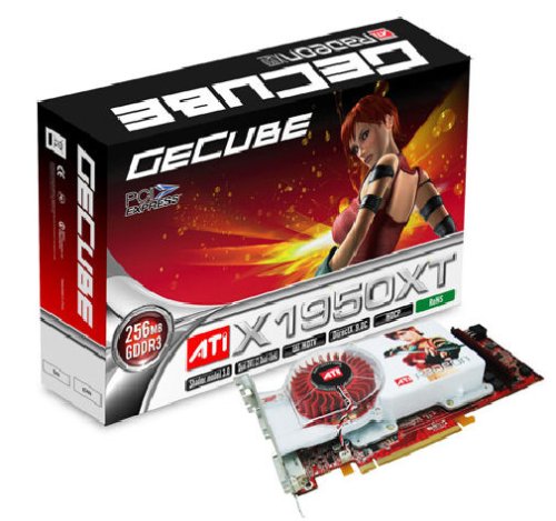 Handys ohne Vertrag: GeCube Radeon X1950XT 256MB DDR3 256Bit PCI-Express Grafikkarte DUAL-DVI VIVO RETAIL