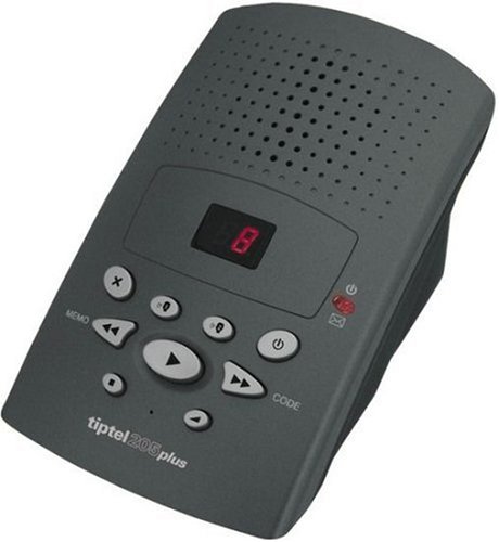 TV Geraete: Tiptel tiptel 205 plus Anrufbeantworter 2Ansage 20 Minuten Aufzeichnungszeit anthrazit