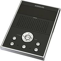 Elektronik und Foto: Audioline AB 820 Anrufbeantworter 2 Ansage 15 Minuten Aufzeichnungszeit schwarz/silber schwarz/silber