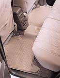 Husky Second Seat Floor Liner - Tan, for the 2001 GMC Sierra 2500