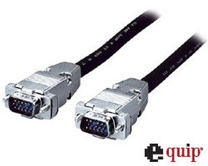 Zubeh&ouml;r: 1,80 m S-VGA SVGA Monitor TFT Anschlusskabel Anschluss Kabel VGA-Kabel 3+7 1,80m 1,80 m Stecker - Stecker