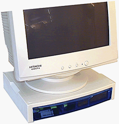 Drucker: Exponent Monitor Stand 60700 grau