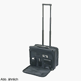 Kamerazubeh&ouml;r: Businesstrolley mit Notebooktasche schw.