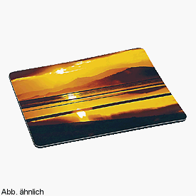 MP3 Player: Mousepad Kunststoff Sonnenuntergang