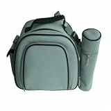 Juba Plus Heather Diaper Bag w/ Charcoal Trim