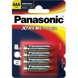 Zubeh&ouml;r: 12x4 Panasonic Xtreme Power LR 03 Micro
