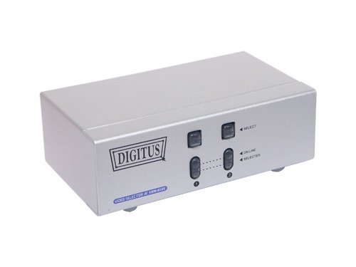 Digitalkameras: Digitus Video Selector, 1 Monitor, 2 Eing�nge