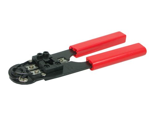 Camcorder: Crimpzange f�r RJ 45 Stecker