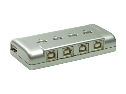 Audio und Video: USB 2.0 Auto Share Switch, 4-fach