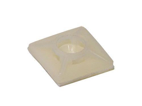 Kompaktanlagen: Kabelbinder Klebesockel, 100 Stck.