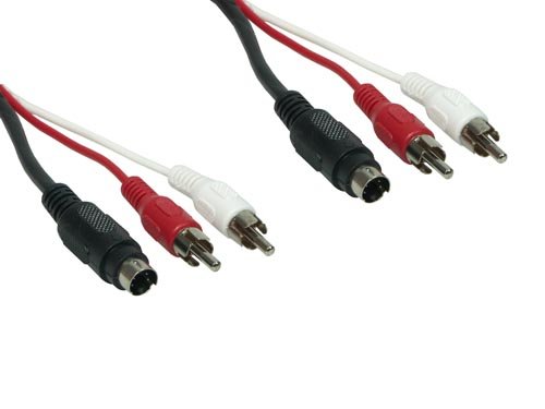 Festplatten: SVHS + 2 x Cinch beidseitig, L�nge: 2m