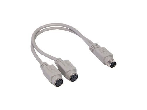 Projektoren: PS/2 Y-Kabel Maus & Tastatur an Notebook 1x PS/...