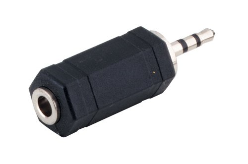 Elektronik und Foto: Audio Adapter 2,5mm Stereo Stecker an 3,5mm Stereo