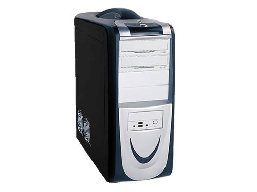 Elektronik und Foto: ATX Midi-Tower "Black-Voyager" inkl. 350 Watt ATX