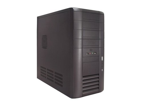 Elektronik und Foto: ATX Midi-Tower "Premium-Anthracite" inkl. 400 Watt