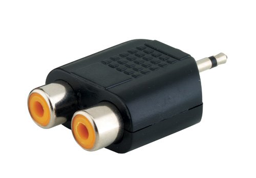 Elektronik und Foto: Audio Adapter 3,5mm Klinke Mono Stecker / Cinch Bu