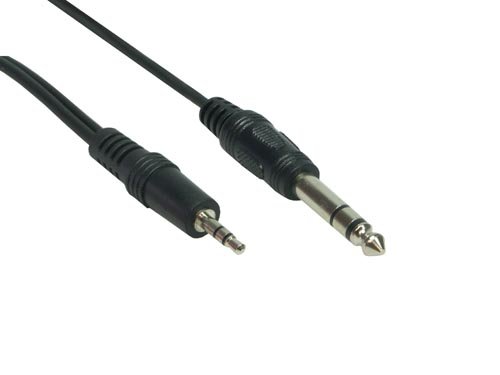 Festplatten: Stereo Verbindung 3,5mm Klinke St. / 6,3 Klinke S
