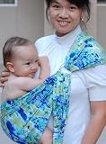 Lite-on-Shoulder Pouch Shape Baby Sling(twilight surfer)