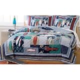 Surfing USA Full / Queen Quilt with 2 Shams