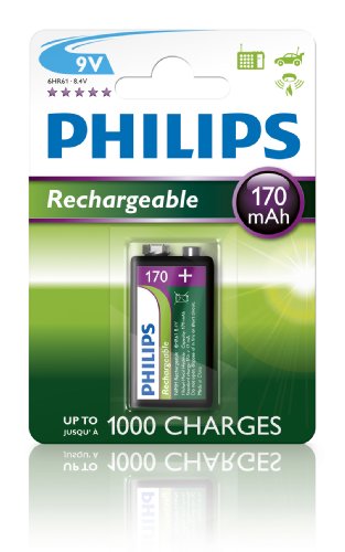 Projektoren: Philips 9V B1 A17 / 10 Akku NiMH 170 mAh 9 V