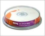 Digitalkameras: DVD+RW 4,7GB 4x 10er Spindel
