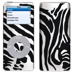 Heimkinosysteme: Hama Zebra Design-Schutzfolie f�r Apple iPod nano