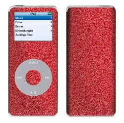 Heimkinosysteme: Hama Effekt-Schutzfolie f�r Apple iPod nano rot