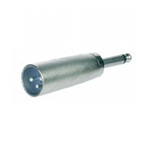 Computerzubeh&ouml;r: XLR- Adapter 3pol. XLR Stecker > 6 35mm mono Stecker