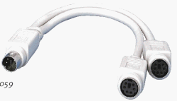Drucker: equip - Tastatur-Maus Y-Adapter PS/2