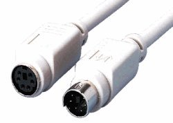 Drucker: equip - Verl�ngerung Tastatur/Maus-Kabel PS/2, 20.0m