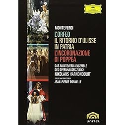 Monteverdi - L'Orfeo, L'Incoronazione di Poppea, Il Ritorno d'Ulisse in Patria (Boxset)