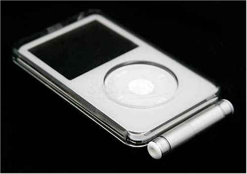 Festplatten: System-S crystal case f�r Apple iPod video in weiss