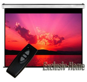Zubeh&ouml;r: 1,6m Cinescreen-V4 Motorleinwand 4:3 Leinwand
