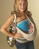 Hotslings Khaki Baby Carrier Sling Size 5