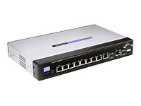 Lautsprecher: LINKSYS 8-port 10/100 Ethernet Switch mit WebView + PoE + SNMP
