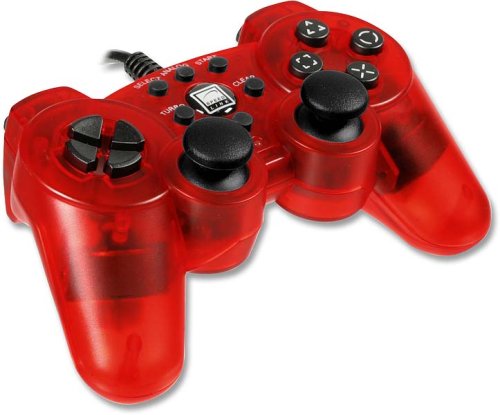 Festplatten: SPEED-LINK SL-4207-TRD Strike Gamepad, transparent  red