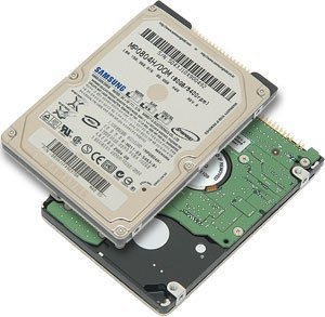 Zubeh&ouml;r: 120GB IDE Festplatte 2,5" Samsung HM120JC