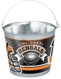 Cincinnati Bengals Metal 5 Quart Pail. Brand New Quality Product