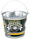 Green Bay Packers Metal 5 Quart Pail. Brand New Quality Product